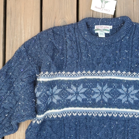 Celtic Country Wool Sweater - Picture 4 of 4